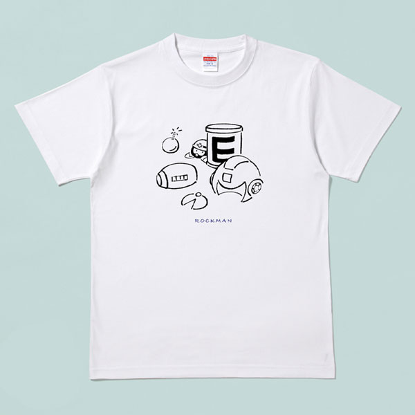 ロックマン Line Art Tシャツ M[カプコン]《在庫切れ》