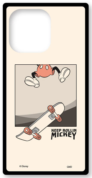 ディズニーキャラクター Iphone 13 Pro 対応 スクエアガラスケース スケートボード グルマンディーズ 在庫切れ