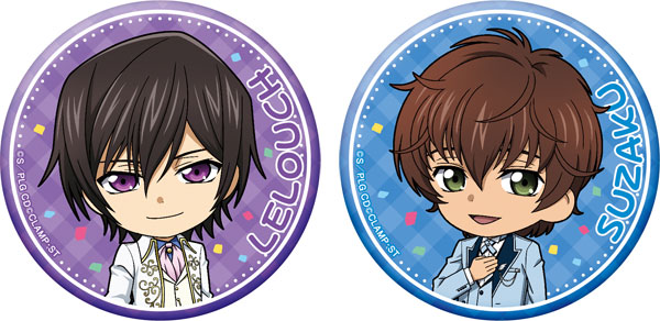 コードギアス 反逆のルルーシュ 缶バッジ ルルーシュ スザク コードギアス 反逆のルルーシュ 缶バッジセット 誕生日2021 ルルーシュ