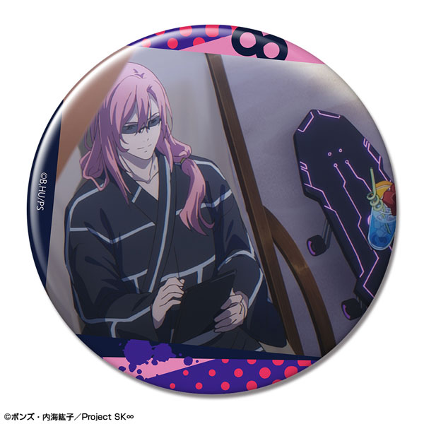 SK∞ エスケーエイト 缶バッジ Ver.2 デザイン18(Cherry blossom/D