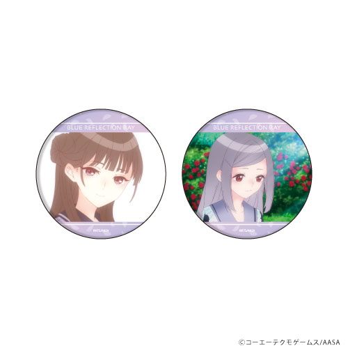 缶バッジ2個セット「BLUE REFLECTION RAY/澪」03/平原美弦＆水崎紫乃[A3]《在庫切れ》