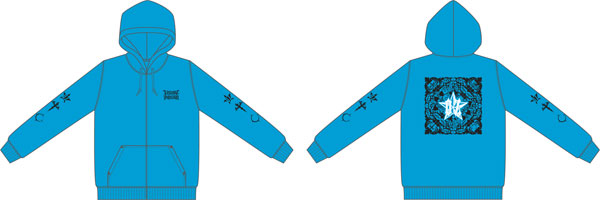 ヴィジュアルプリズン ユニットパーカー O★Z[ムービック]《在庫切れ》