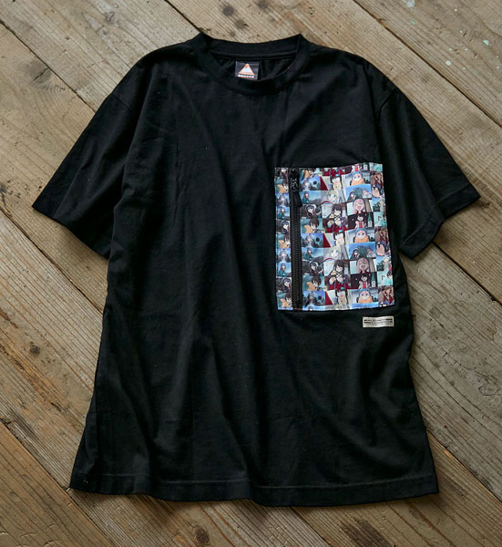 ゆるキャン△ WILDERNESS EXPERIENCEポケッタブルプリントTシャツ L[アクロス]《在庫切れ》
