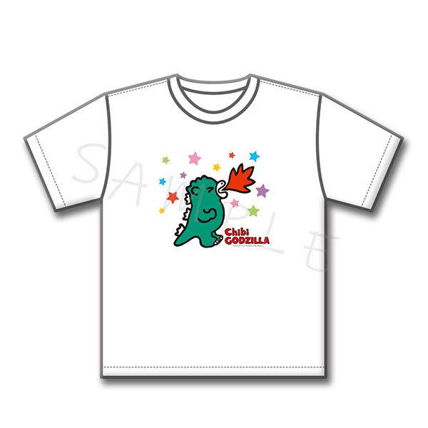 ちびゴジラ』Tシャツ デザインB(ちびゴジラ) 100サイズ[シンク