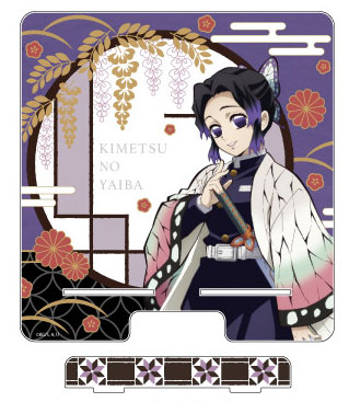 鬼滅の刃 胡蝶しのぶ 歯ブラシスタンド ライオン LION 鬼滅の刃 胡蝶しのぶ