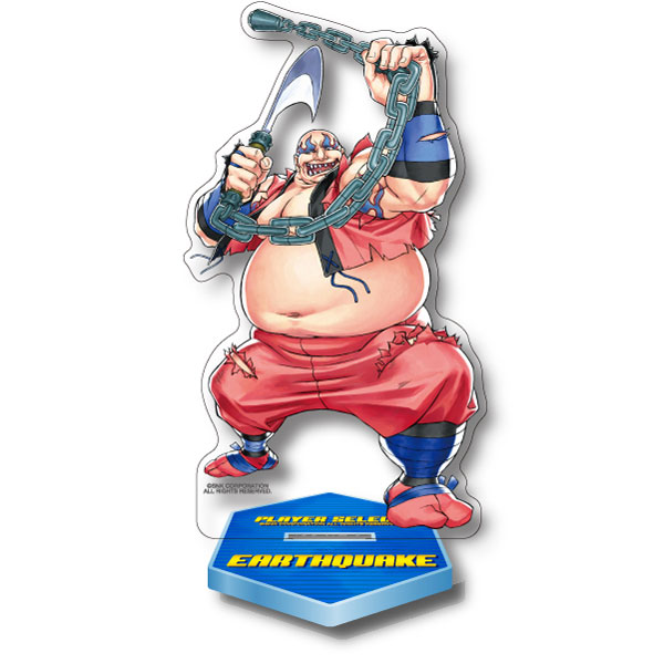 サムライスピリッツ天下一剣客伝 アクリルスタンド アースクェイク[SNK