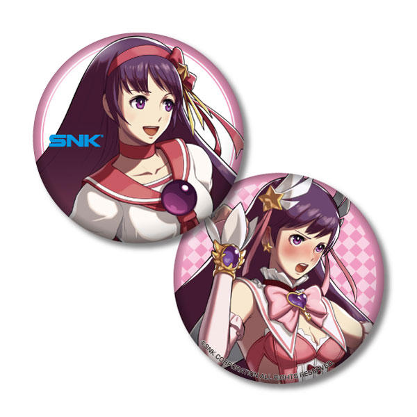 SNKヒロインズ　缶バッジ　麻宮アテナ SNKヒロインズ缶バッジセット アテナ（再販）[SNKエンタテインメント