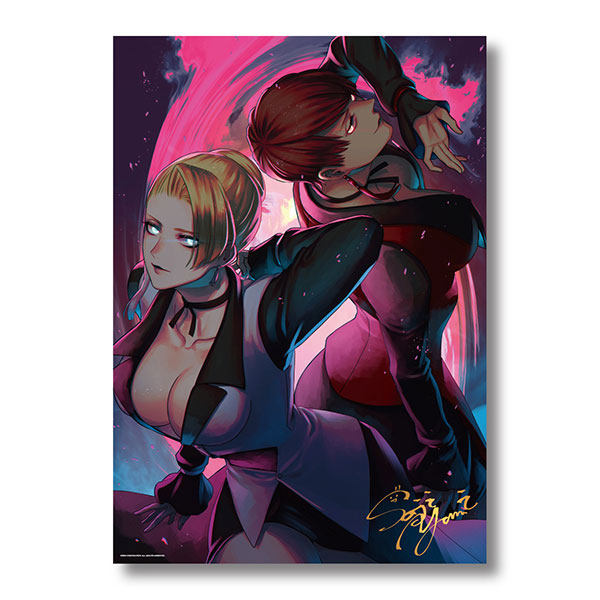 佐治有倫描き下ろし マチュア＆バイス B2ポスター[SNK