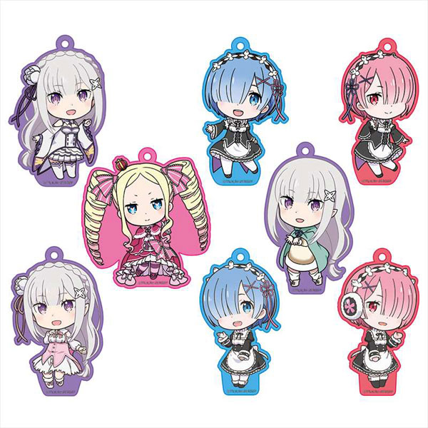 Re：ゼロから始める異世界生活 トレーディングアクリルチェーン vol.1　8個入りBOX[アズメーカー]《在庫切れ》