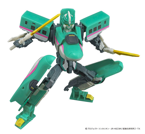 新幹線変形ロボシンカリオンZ チェンジ！シンカリオンZ E5はやぶさ 5個