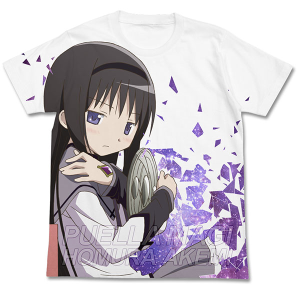 魔法少女まどか☆マギカ 暁美ほむら フルグラフィックTシャツ ver2.0/WHITE-S[コスパ]