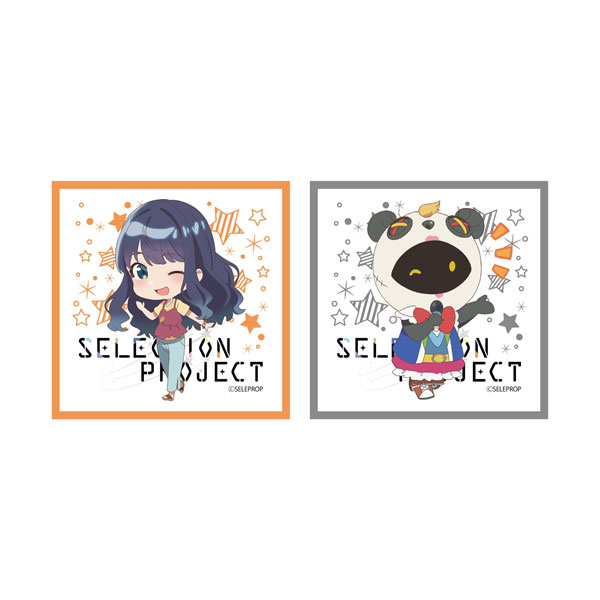 SELECTION PROJECT マイクロファイバーコースターセット 当麻まこ/スミパンダ[SR-GYM]《在庫切れ》