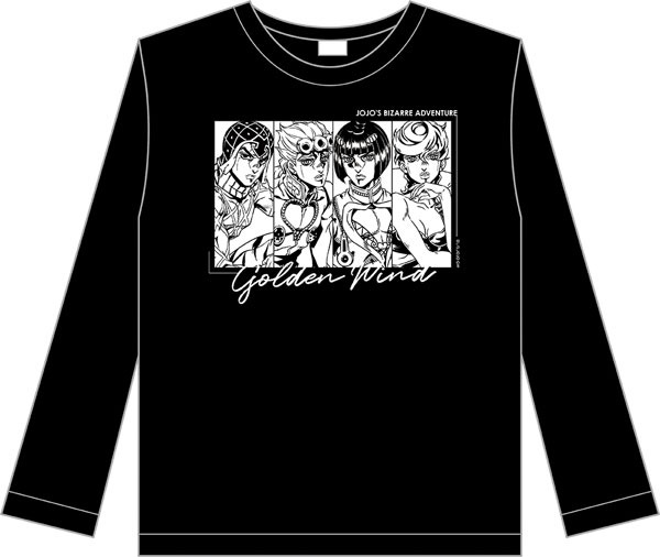 ジョジョの奇妙な冒険 黄金の風 ブチャラティチーム 護衛チームTシャツ