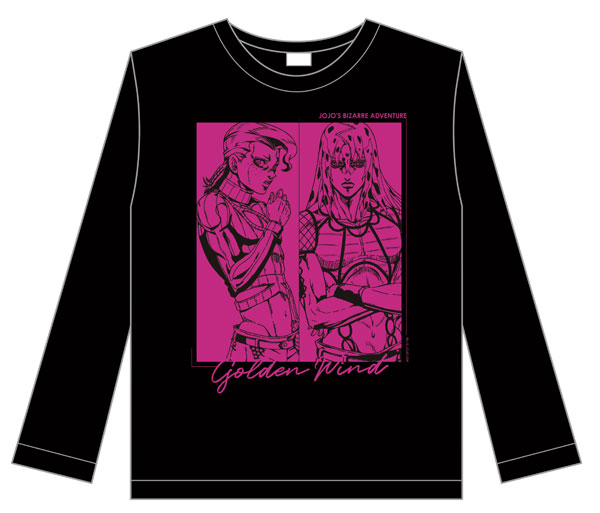 TVアニメ「ジョジョの奇妙な冒険 黄金の風」 ロングTシャツ『ジョジョ～新たなる旅立ちver.』 Vol.2 〈ドッピオ＆ディアボロ〉Lサイズ《在庫切れ》