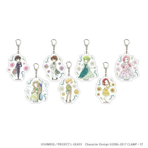 コードギアス 反逆のルルーシュ アクキー グラフアート アクリルキーホルダー アクリルキーホルダー「コードギアス 反逆のルルーシュ」06/花ver