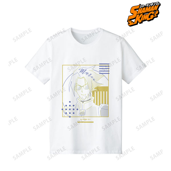 レディース XXXL TVアニメ『SHAMAN KING』 チョコラブ・マクダネル lette-graph Tシャツ レディース XXXL[アルマビアンカ] TVアニメ『SHAMAN KING』 ホロホロ lette-graph Tシャツ