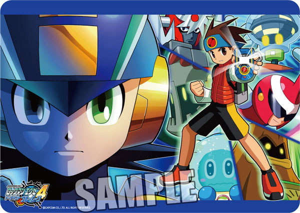 キャラクター万能ラバーマット ロックマン エグゼ4