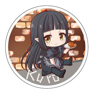 異世界食堂2 ぺたん娘アクリルコースター クロ[ペンギンパレード]《在庫切れ》