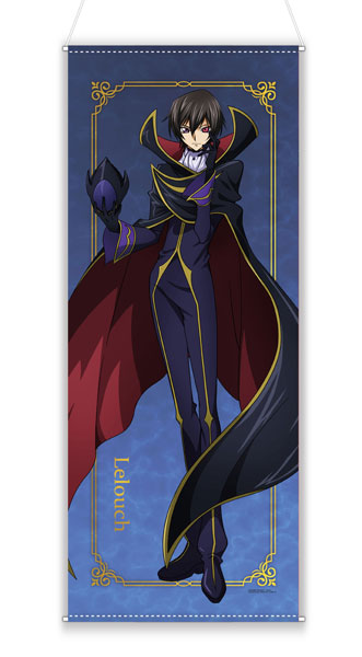 コードギアス　ほぼ等身大タペストリー　ルルーシュ コードギアス 反逆のルルーシュ 描き下ろし ほぼ等身大タペストリー