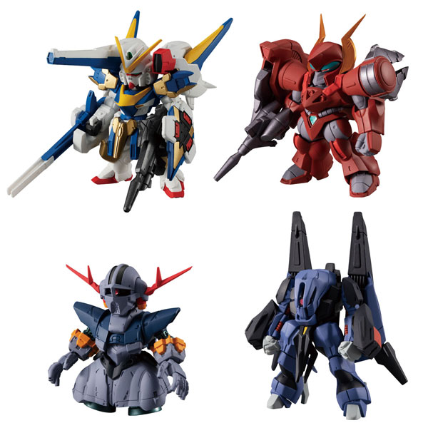 ガンダムコンバージ＃Plus01　4種セット