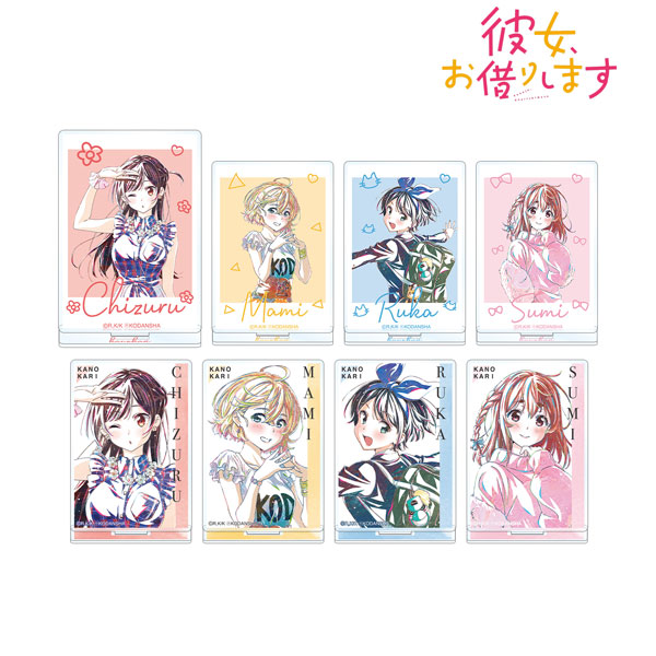 彼女、お借りします　Ani-Art 第2弾 アクリルスタンド 特典ブロマイド TVアニメ『彼女、お借りします』 トレーディング Ani-Art 第2弾