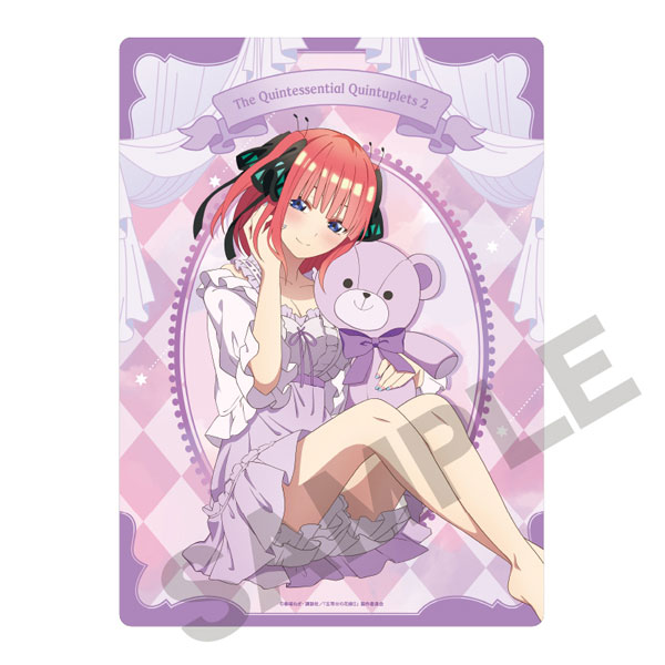 五等分の花嫁∬ 下敷き ぬいぐるみ抱っこ | j-hobby Collection 五等分の花嫁∬ 下敷き ぬいぐるみ抱っこ | j-hobby Collection
