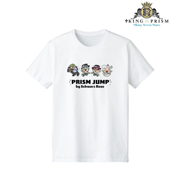 KING OF PRISM -Shiny Seven Stars- × 大川ぶくぶ 第2弾 Schwarz Rose Tシャツ レディース XXXL[アルマビアンカ]《在庫切れ》