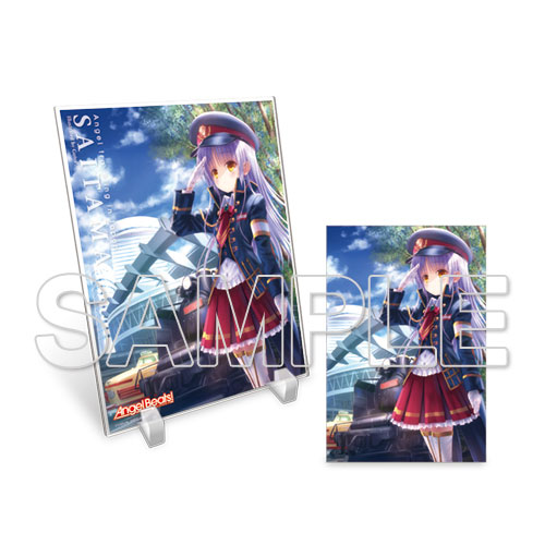 旅する天使ちゃんアクリルスタンド＆ポストカードセット Angel Beats！』旅する天使ちゃんアクリルスタンド＆ポスト