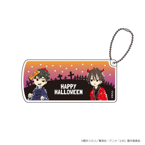 スライド式小物ケース「2.43 清陰高校男子バレー部」04/三村統＆越智光臣 ハロウィンver. (グラフアート)[A3]《在庫切れ》