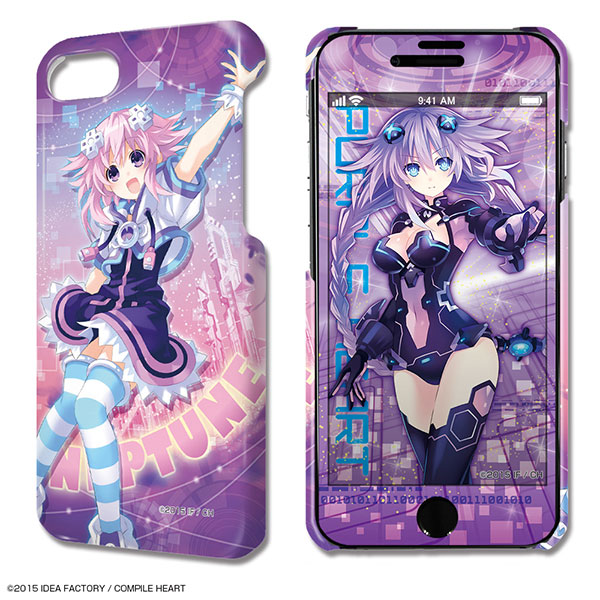 ネプテューヌセレクション デザジャケット iPhone SE(第2世代)/8/7/6/6s ケース 01 ネプテューヌ[ライセンスエージェント]《在庫切れ》