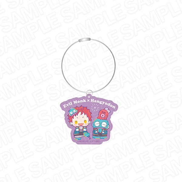 ヒプノシスマイク SANRIO NAKAYOKU EDIT ワイヤーキーホルダー 波羅夷空却×ハンギョドン[コンテンツシード]《在庫切れ》