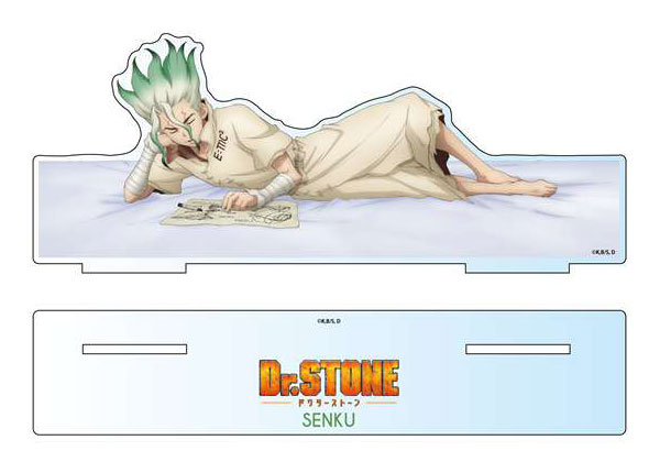 Dr.STONE 石神千空 添い寝 BIG アクリルスタンド グッズ-スタンドポップ】Dr.STONE 『描き下ろし』BIGアクリル