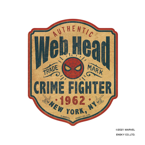 マーベル トラベルステッカー スパイダーマン(4)[エンスカイ]《在庫切れ》