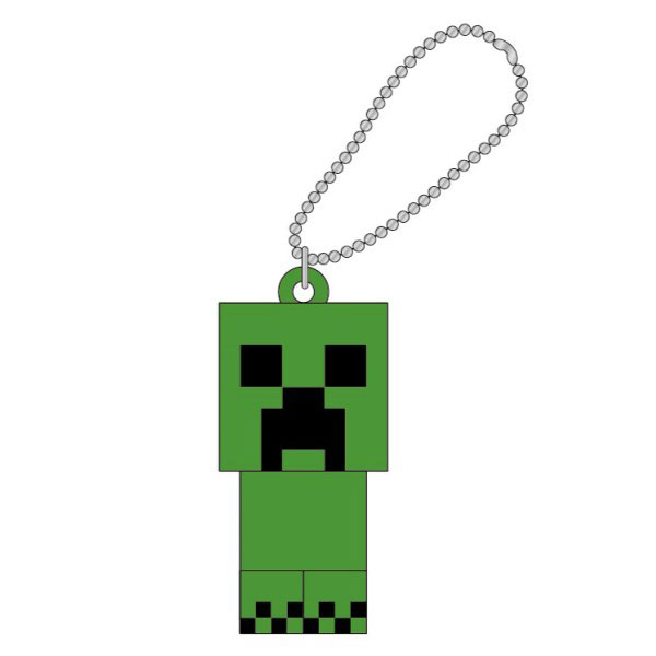 Minecraft PVCマスコットキーホルダー クリーパー[ケイカンパニー]《在庫切れ》