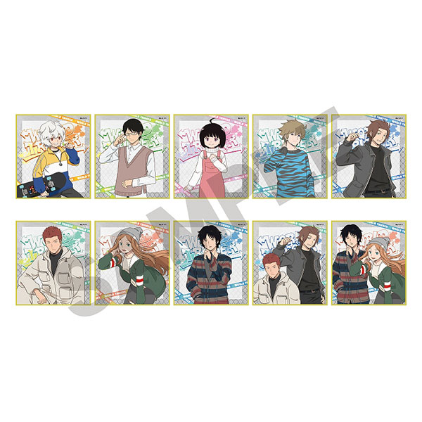 ワールドトリガー トレーディングミニ色紙vol.1 ストリート 10個入り