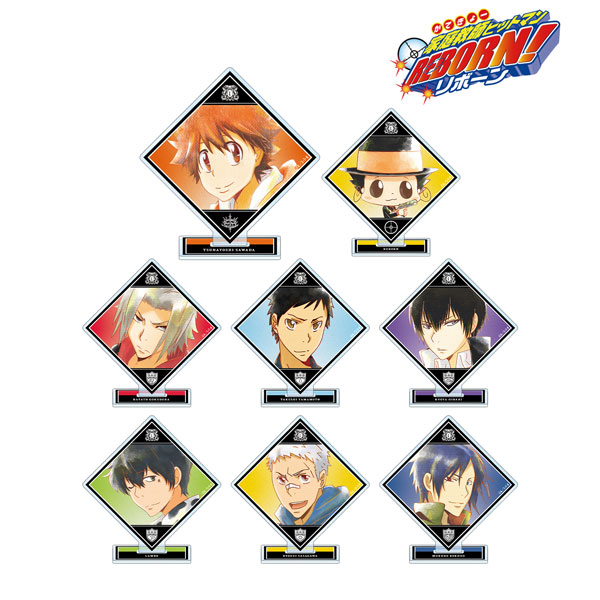 家庭教師ヒットマンREBORN！ トレーディング Ani-Art aqua label アクリルスタンド ver.A 8個入りBOX[アルマビアンカ]《在庫切れ》