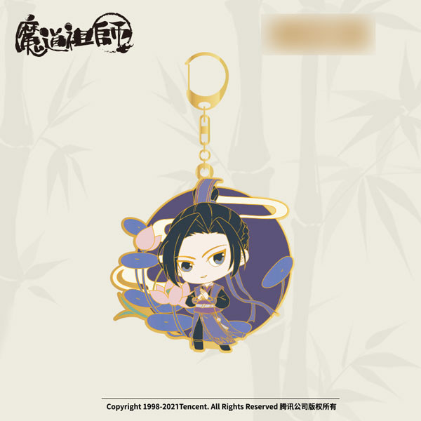 魔道祖師 カラオケの鉄人コラボ　ハート　缶バッジ　アクリルキーホルダー金凌12点 魔道祖師公式通販】魔道祖師 ぬいぐるみキーホルダー 金凌 公式