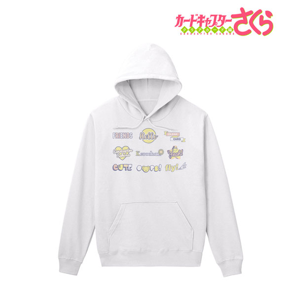 カードキャプターさくら クリアカード編 ロゴプリント パーカー レディース L[アルマビアンカ]《在庫切れ》