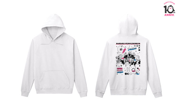 輪るピングドラム トリプルH Ani-Sketch パーカー メンズ XS[アルマビアンカ]《在庫切れ》