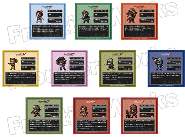 Identity V Pixel-Art トレーディングマルチクリーナークロスB