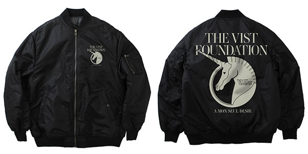 機動戦士ガンダムUC(ユニコーン) ビスト財団 MA-1ジャケット/BLACK-M