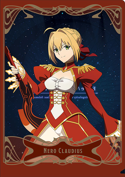 Fate/Grand Order -終局特異点 冠位時間神殿ソロモン- クリアファイル ネロ・クラウディウス[ムービック]《在庫切れ》