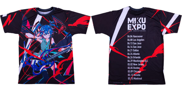 初音ミク MIKU EXPO 2020 ロックミク フルグラTシャツ M[クリプトン