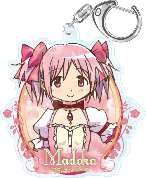 魔法少女まどか☆マギカ ウェットカラーシリーズ アクリルキーホルダー 