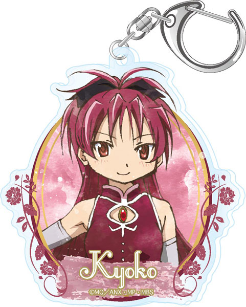 魔法少女まどか☆マギカ ウェットカラーシリーズ アクリルキーホルダー 佐倉杏子[ツインクル]《在庫切れ》