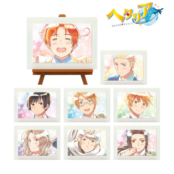 アニメ「ヘタリア World★Stars」 トレーディング Ani-Art aqua label ミニアートフレーム 8個入りBOX[アルマビアンカ]《在庫切れ》