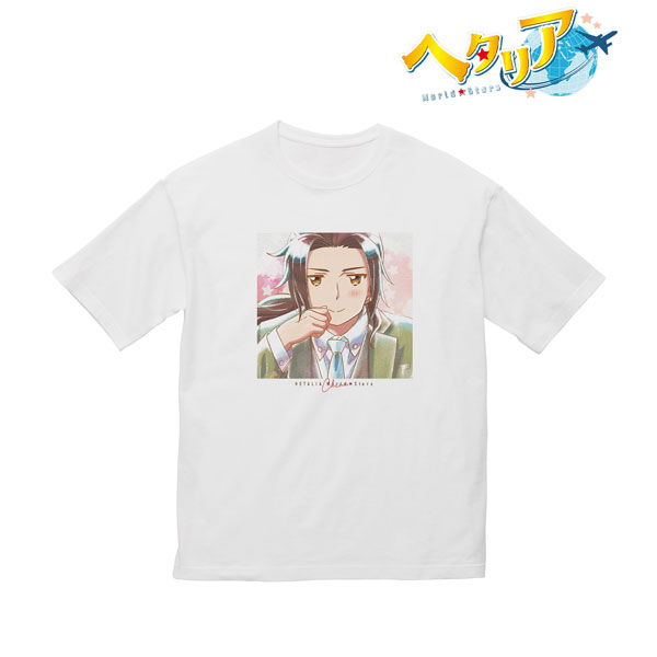 アニメ「ヘタリア World★Stars」 中国 Ani-Art aqua label BIGシルエットTシャツ ユニセックス S[アルマビアンカ]《在庫切れ》