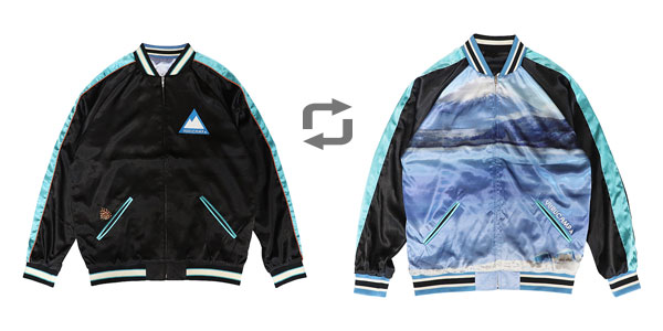 ゆるキャン△ MOTOSU スカジャン XL[アクロス]【送料無料