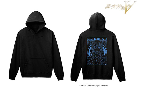 真・女神転生V ナホビノ バックプリントデザインパーカー メンズ L[アルマビアンカ]《在庫切れ》