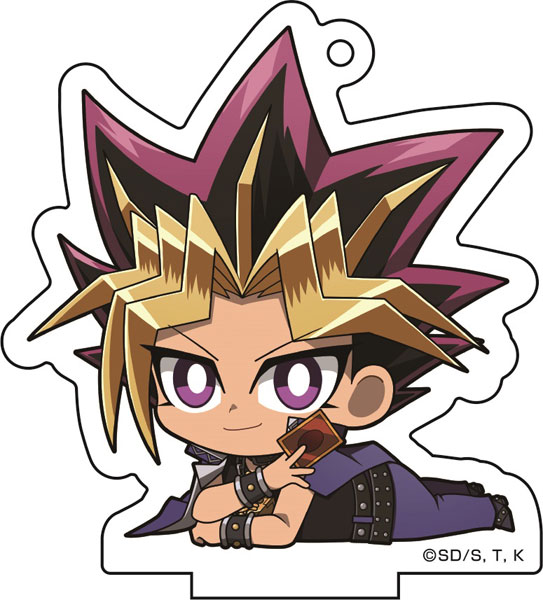 遊☆戯☆王デュエルモンスターズ ごろりんアクリルキーホルダー (1)闇